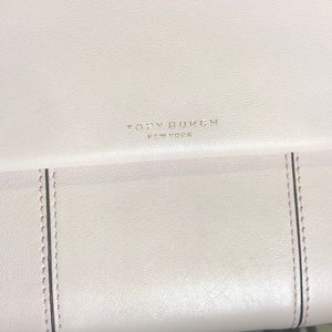 Tory Burch pink leather Clutch purse
